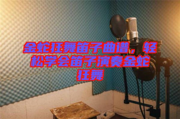 金蛇狂舞笛子曲譜，輕松學會笛子演奏金蛇狂舞